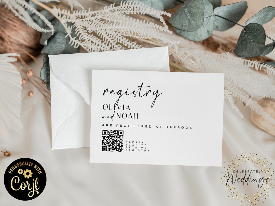 editable-minimalistic-registry-card-insert-qr-code-wedding-registry
