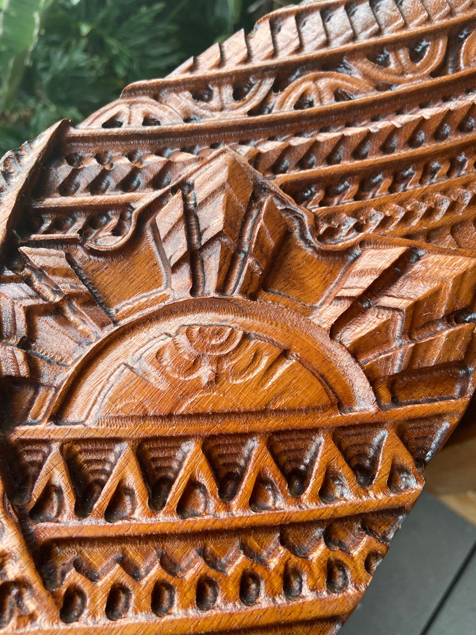 Hawaiian Wall Decor Koa wood carving surfboard art Tahitian Etsy