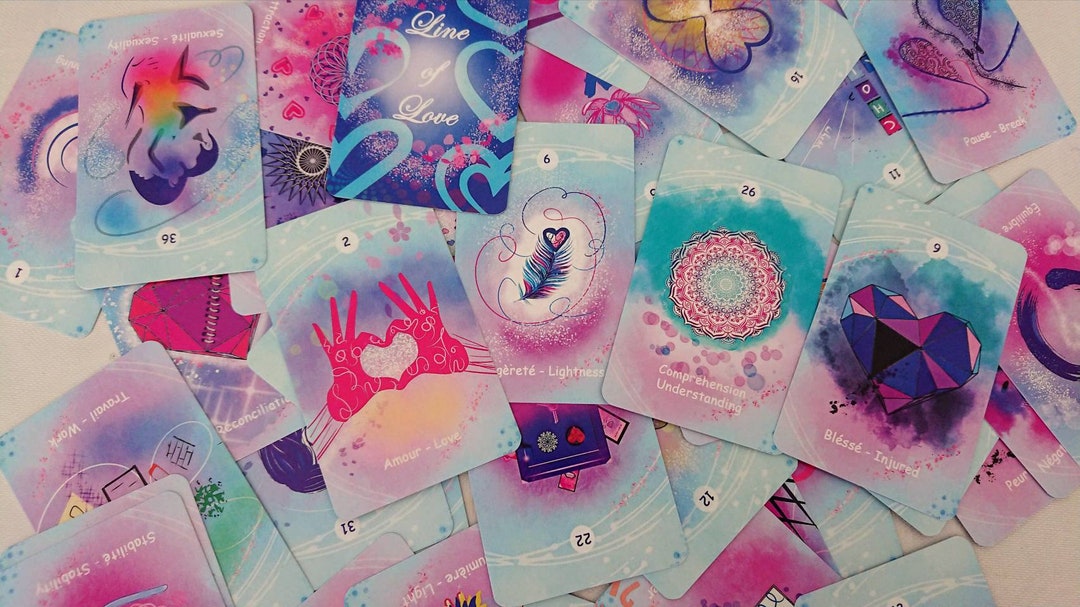 Line of Love Oracle Love - Love Oracle 59 Cards - Magnetic
