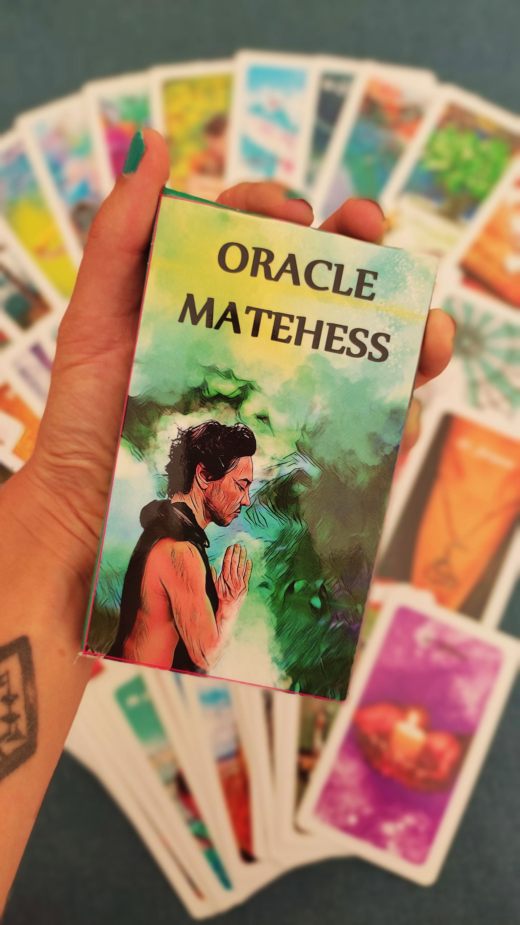 Oracle Divinatoire- Oracle Matehess - 50 Cartes +Livret