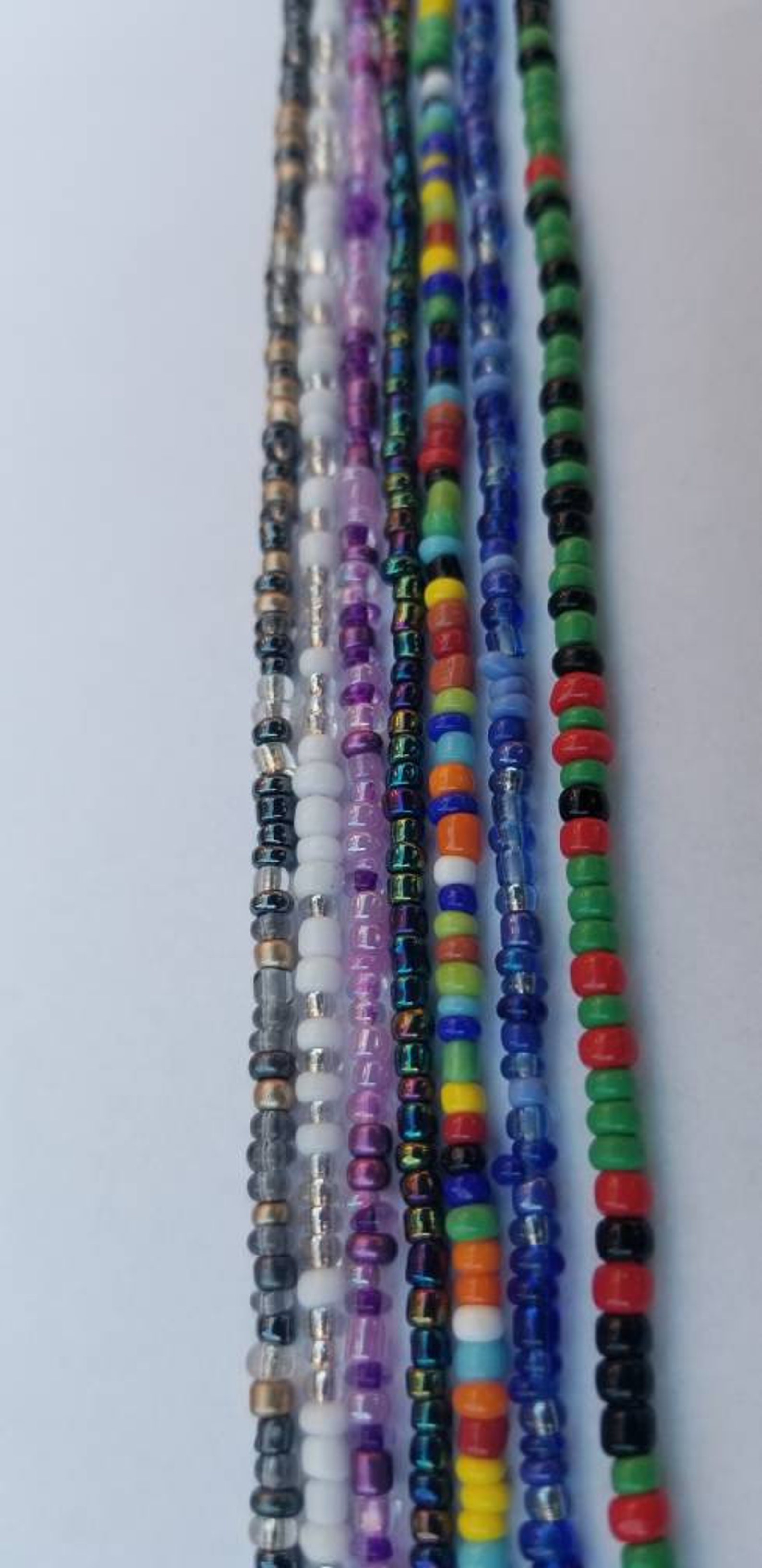Plus Size Waist Beads Small African Belly Chain Weight Loss Etsy