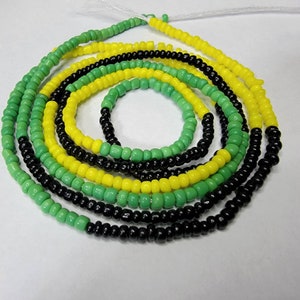 Además de cuentas de cintura, cadena de vientre, cuentas elásticas