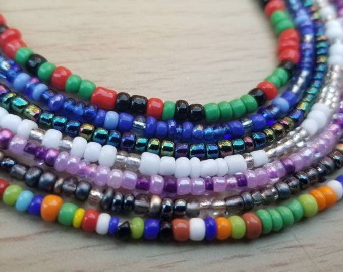 Plus Size Waist Beads Small African Belly Chain Weight Loss Etsy