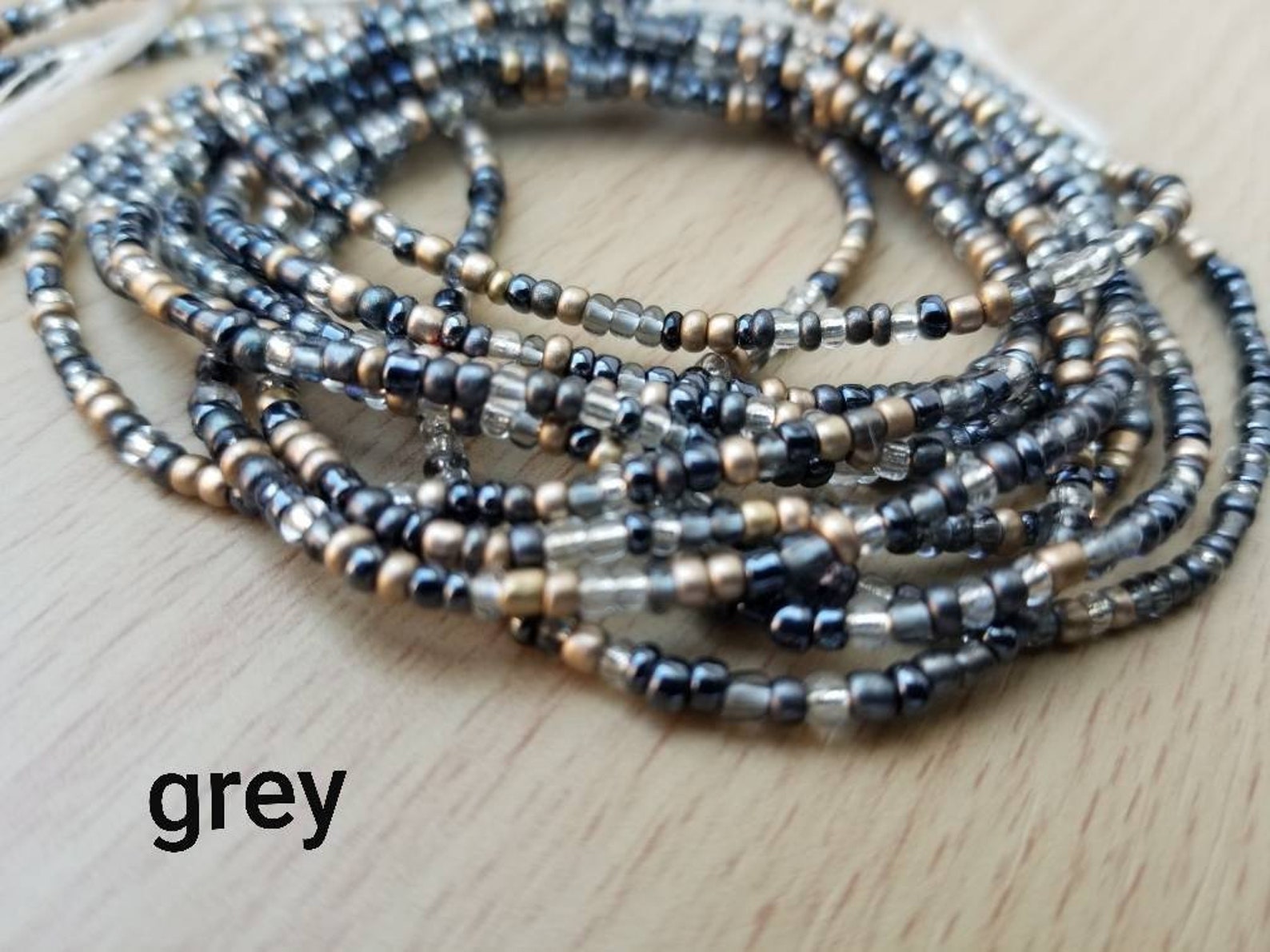 Plus Size Waist Beads Small African Belly Chain Weight Loss Etsy