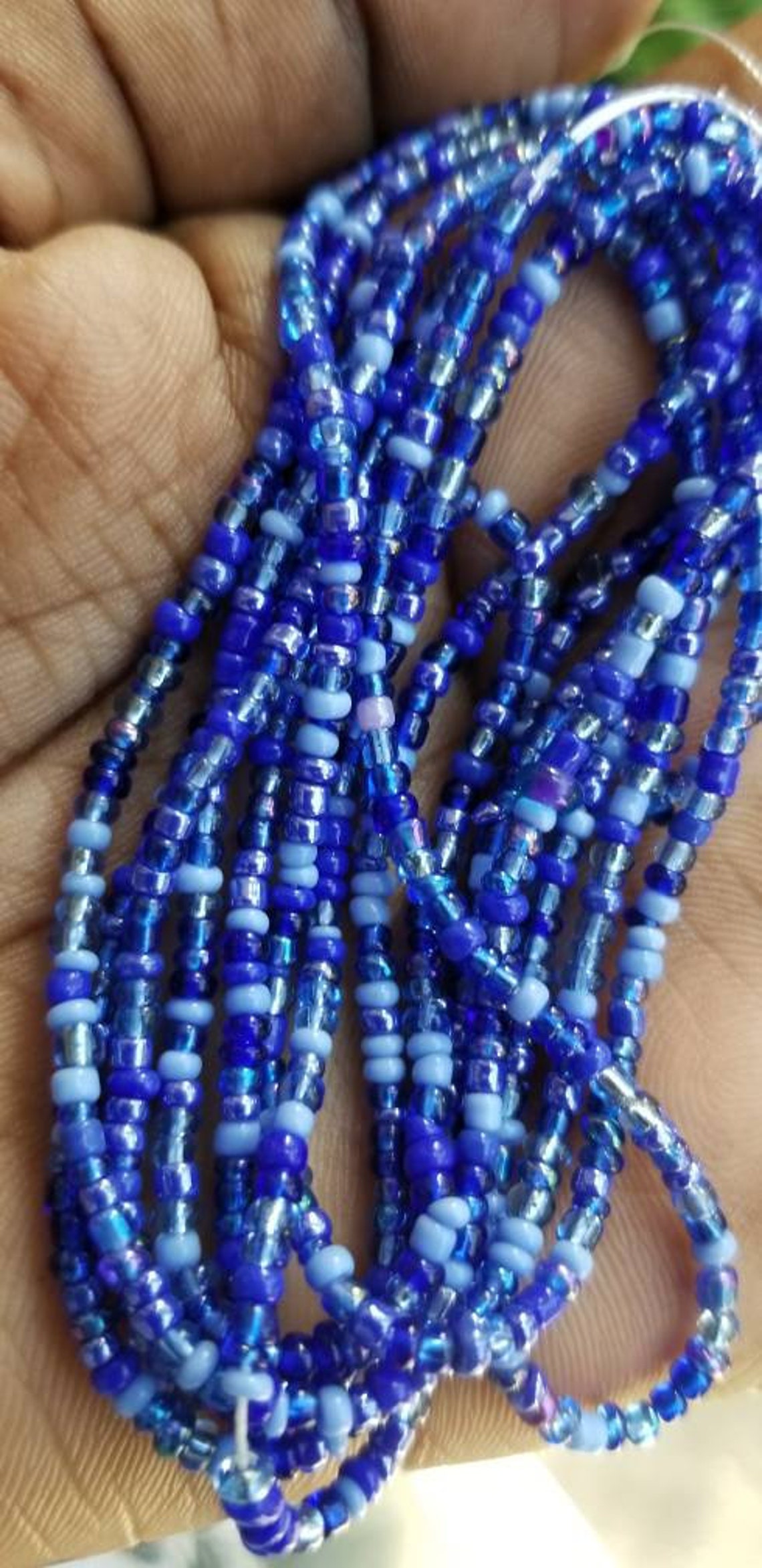 Plus Size Waist Beads Small African Belly Chain Weight loss Etsy
