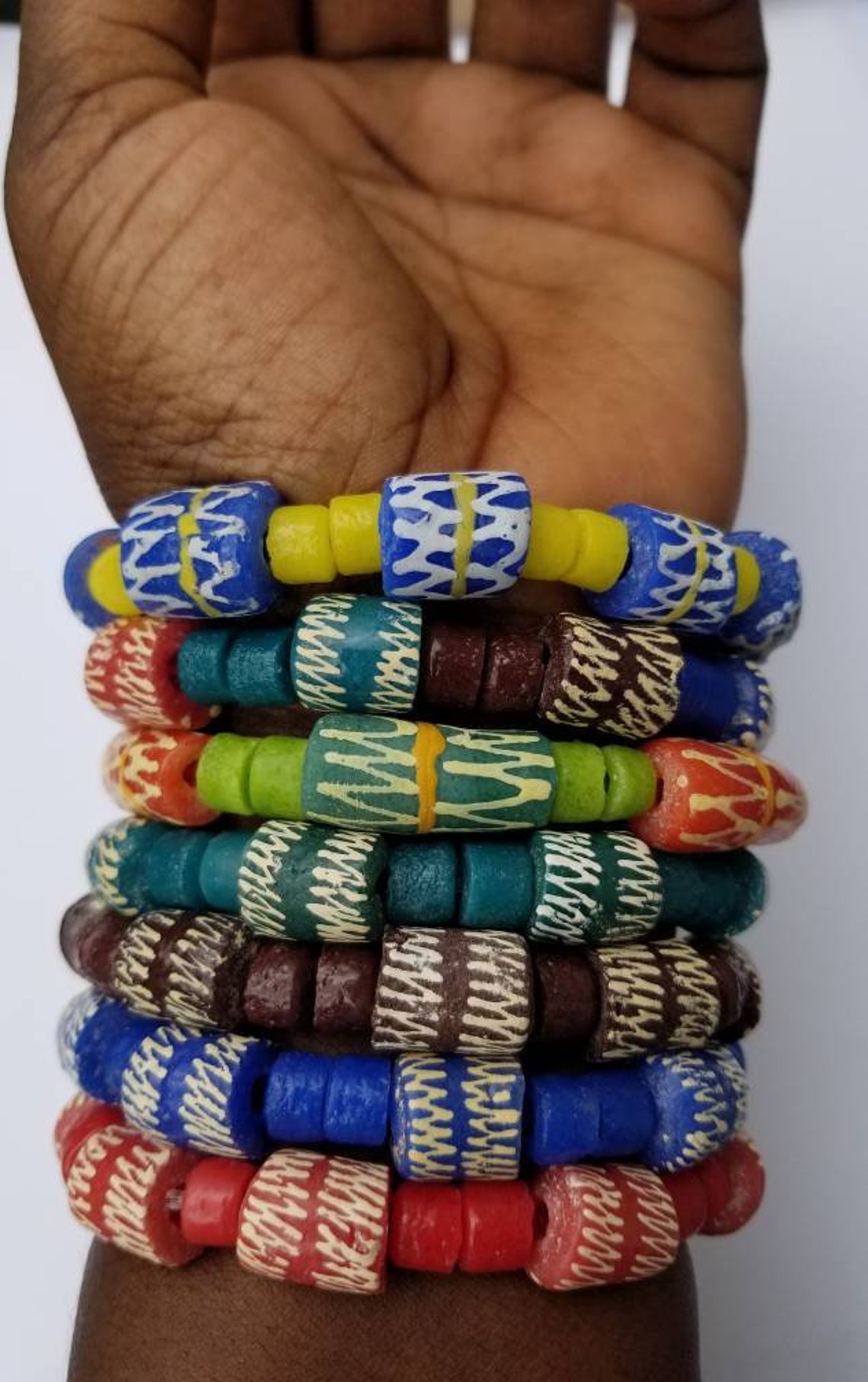 African Bracelet Ghana Bracelet Etsy
