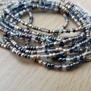 Mix Waist Bead,  Small Tie on Waist Bead, Hip Beads