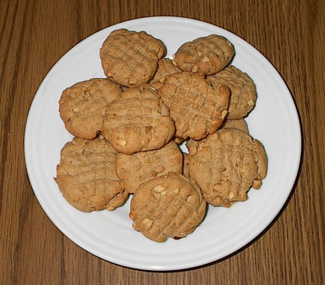 Peanut Butter Cookie Dog Treats Etsy