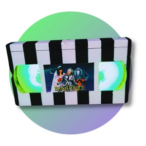 Beetlejuice VHS lamp