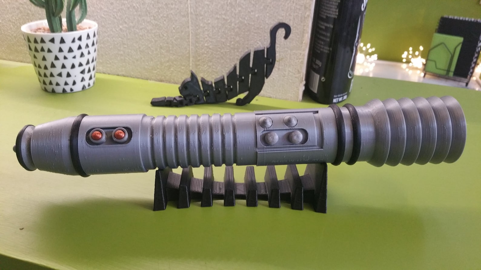 KIt Fisto Lightsaber Star Wars Style Scale Replica Prop Etsy