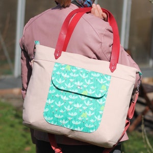 Umhängetasche, Handtasche, Tasche Damen, Schultertasche, Cross Body Bag, Shopper Tulpa