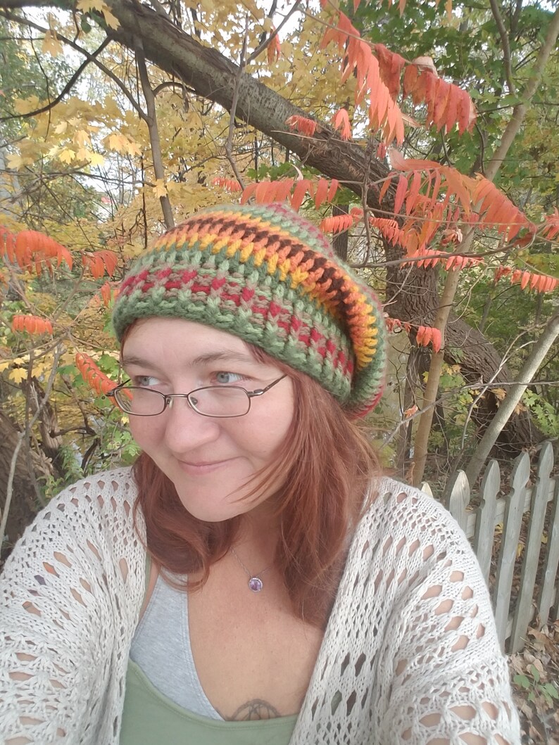 Gifts For Her Boho Style One of a Kind Gifts Unique Gifts Hippie hat Holiday Gift Boho Sunflower Slouch Birthday Gift