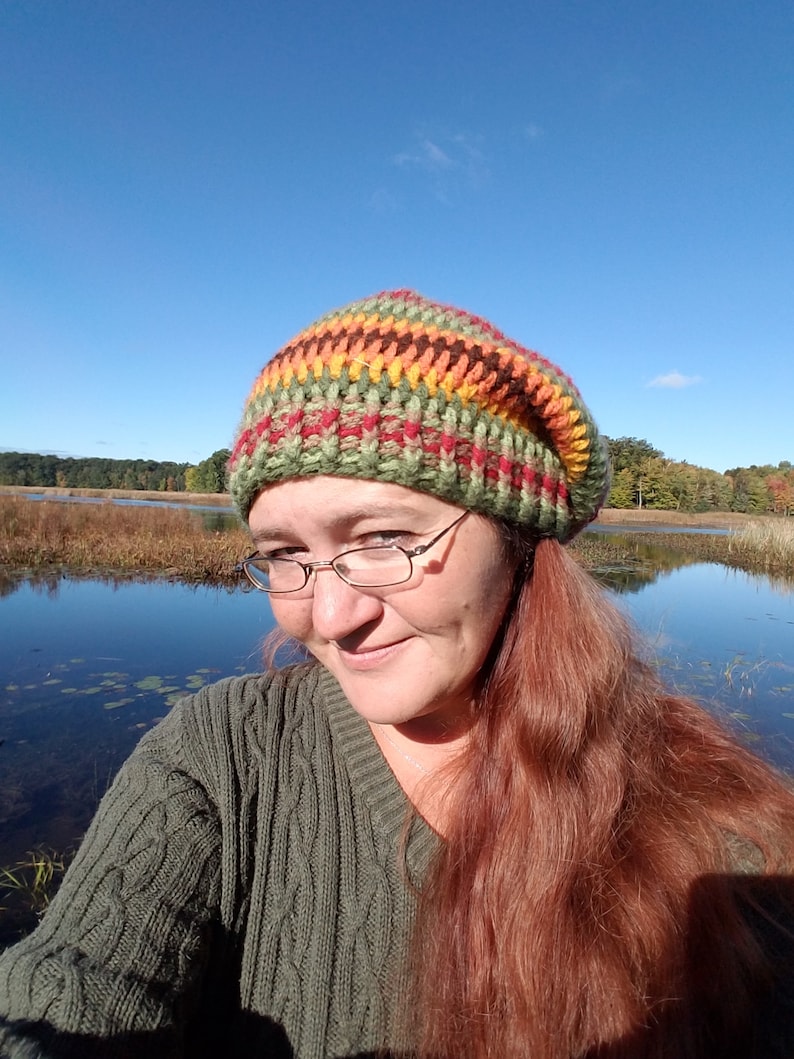 Gifts For Her Boho Style One of a Kind Gifts Unique Gifts Hippie hat Holiday Gift Boho Sunflower Slouch Birthday Gift