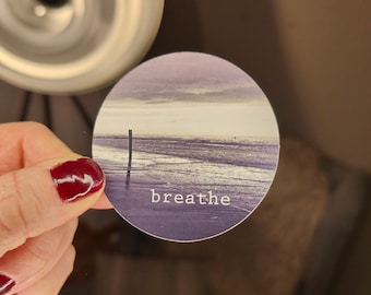 Foto-Magnet "breathe" - atme
