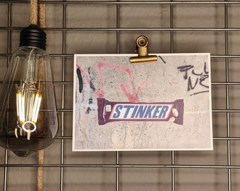 Postkarte "Stinker"