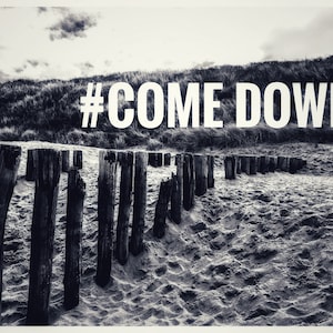 Carte postale: "descendre" - Domburg
