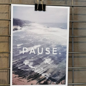 Carte postale "Pause"