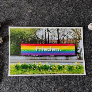 Ansichtkaart "Vrede"