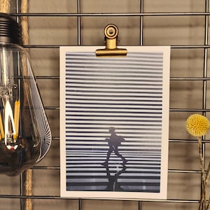 Carte postale « Rayures »