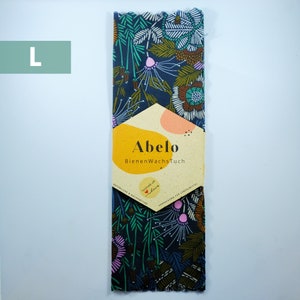 Bio Bienenwachstuch L | 33 x 33cm | Djungel, Geschenk, beeswax wrap, bee's wrap, zero waste, Bienenwachstücher, Weihnachten