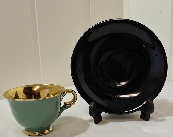Vintage stavanger flint mocca cup and saucer