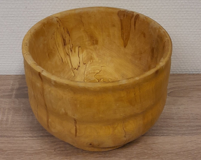Beatiful birch wood bowl, Norwegian folk art, wood candy bowl, hand carved folk-art 1970s,interior design, scandinavian folk-art