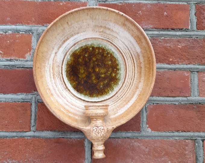 Great Ceramics Wall Mounted Candle Holder, 1970s Scandinavian Design, Mid-Century, Home Decor,