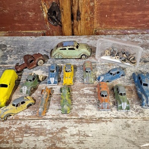 Hand cast metal hubley cars,Big Lott of vintage toys,Americana,American toys,Rare Toys,Diecast toys,Toy collection,Rare toys,Collectible