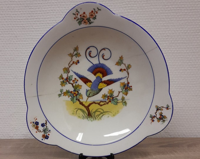 Rare serving plate, 1911 to 1935, Porsgrunn porcelain, vintage, mid-century, vintage design, mid-century design