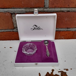 Telesilver salt set, Mylius 830S, salt serving, silver tableware, Norwegian silver, Silverware, Vintage silver, Norwegian folkart,