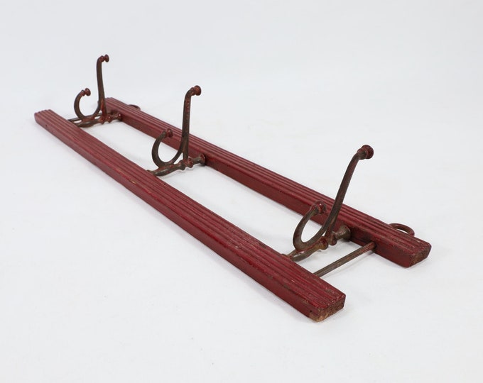 Antique Rustic Wall Hanger from Norway - 19th Century Practical Design
