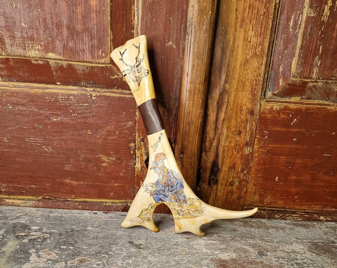 Swedish mid-century Sami knife - Collectible knife - Statement gift - 10th anniversary gift