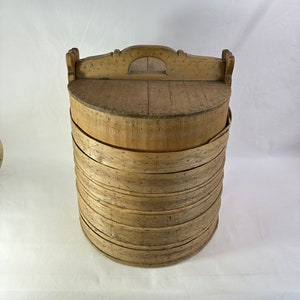 Large Antique Norwegian Bucket from 1800s - Versatile Decor or Functional Storage