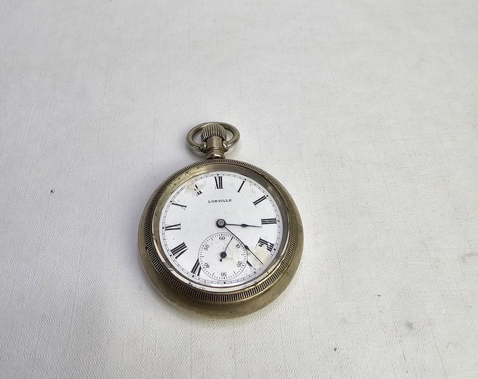 Beautiful pocket watch - dress watch for men  - Lonville swizz made