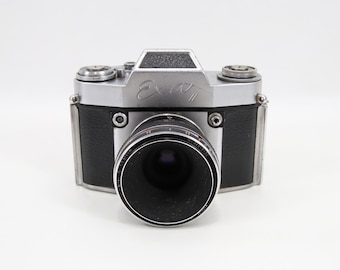 Vintage Ihagee EXA II 35mm SLR Camera | Kilfitt Munchen Makro Kilar 40mm f2.8 Lens Rare Macro Collectible Set