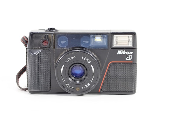 Nikon Ad2 35mm Film Camera | Point and Shoot | Compact Travel Camera | Classic Film Photography | Capture Memories