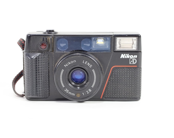 Nikon Ad2 35mm Film Camera | Point and Shoot | Compact Travel Camera | Classic Film Photography | Capture Memories