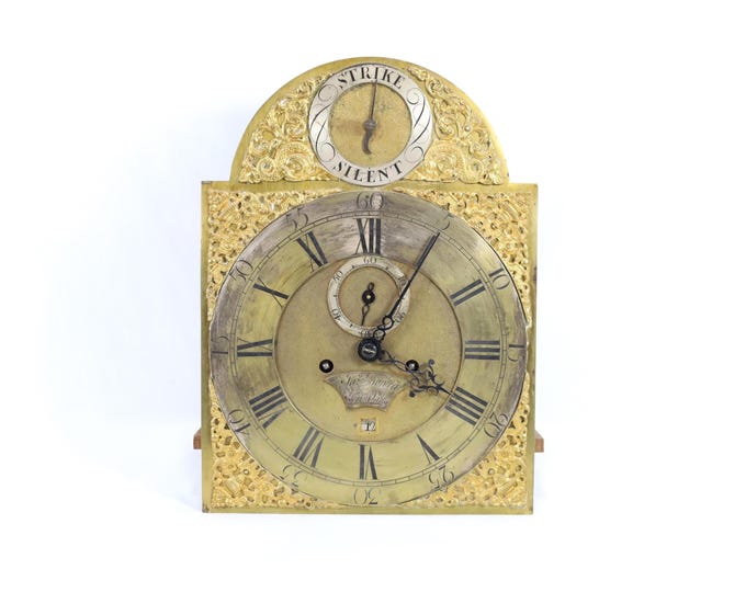 Robert Thorne Clockwork | 18th Century Clockwork | Antique Decorative Piece | Grandfather Clock Mechanism | Historical Artifact
