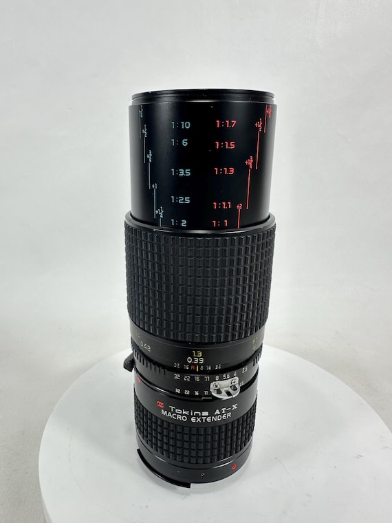 Vintage Tokina AT-X Macro 90mm Lens With Extender - Photography