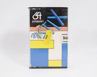 STIX C64 | 1983 Commodore 64 Cassette Game by Supersoft | Tested Vintage Arcade-Style Action | Rare Early 8-Bit Computer Collectible