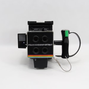 Cámara Polaroid Miniportrait Modelo 402 | 4 Lentes Pasaporte | Tecnología Estudio Vintage | Colección Noruega | Nostalgia Analógica 70s