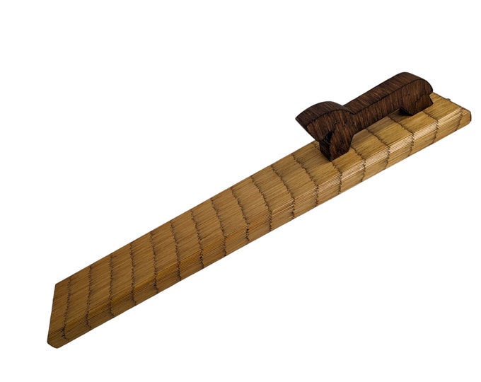Primitive Norwegian hand Tool - Handcarved Mangle Board - Wedding Gift for Wife To be