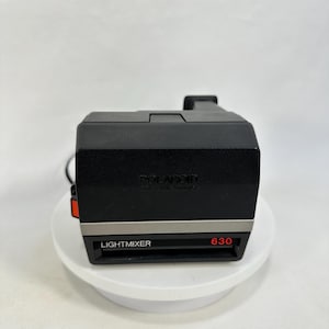 Vintage Polaroid Lightmixer 630 Instant Camera - Uses Polaroid 600 Film
