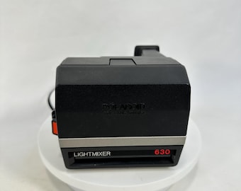 Vintage Polaroid Lightmixer 630 Instant Camera - Uses Polaroid 600 Film