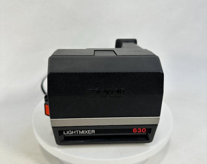 Vintage Polaroid Lightmixer 630 Instant Camera - Uses Polaroid 600 Film