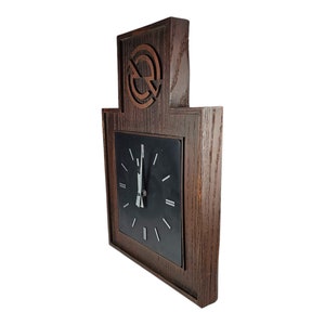Vintage 80s American Advertising Wall Clock by Benco Industries Inc - Rare Retro Wall Art