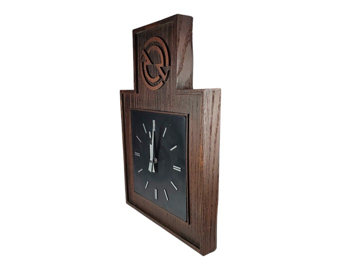 Vintage 80s American Advertising Wall Clock by Benco Industries Inc - Rare Retro Wall Art