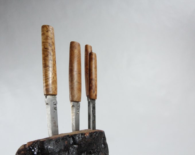 Vintage Handmade Knifes from Telemark - Norwegian Folk Art Collectible - Interior decor