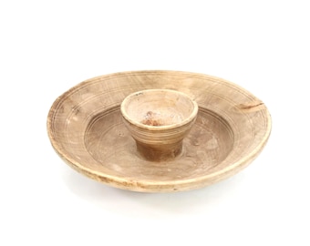 Norwegian Wooden Sovelfat Mid 1800s | Antique Telemark Serving Bowl | Scandinavian Folk Art