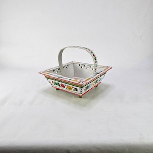Rare Antiques: Stunning Norwegian Table Ware with Rosemaling and Folkart Design - Norwegian folkart - Center Piece
